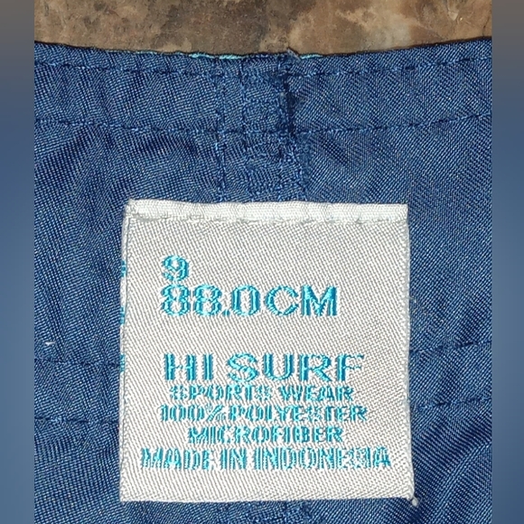 Hi Surf Activewear Shorts Sz. 9 - Picture 3 of 3